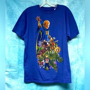 Disney Marvel Superhero Graphic Tee Captain America
Size: Medium